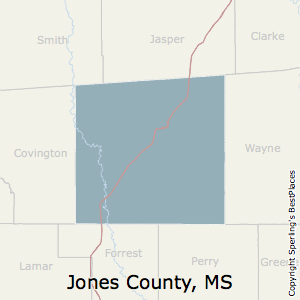Jones County, Mississippi Economy